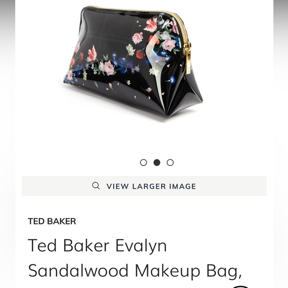 Ted Baker Evalyn clutch/make-up pouch - Picture 2 of 9
